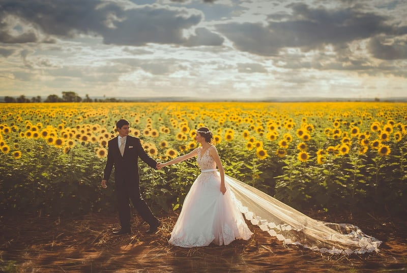 Vintage Wedding Couple